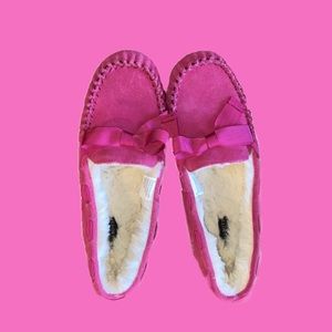 Talbots Pink Mocassins